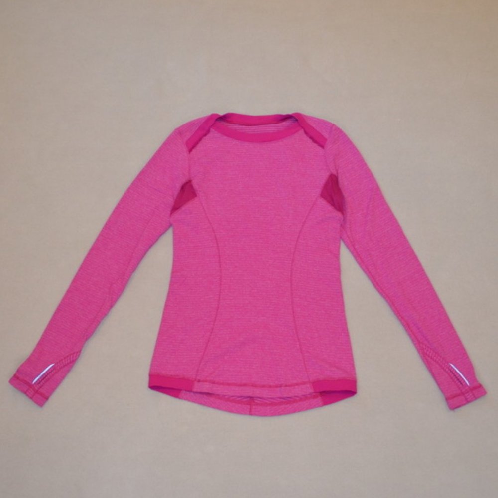 HP✨ Lululemon Hot Pink Long Sleeve Sweater